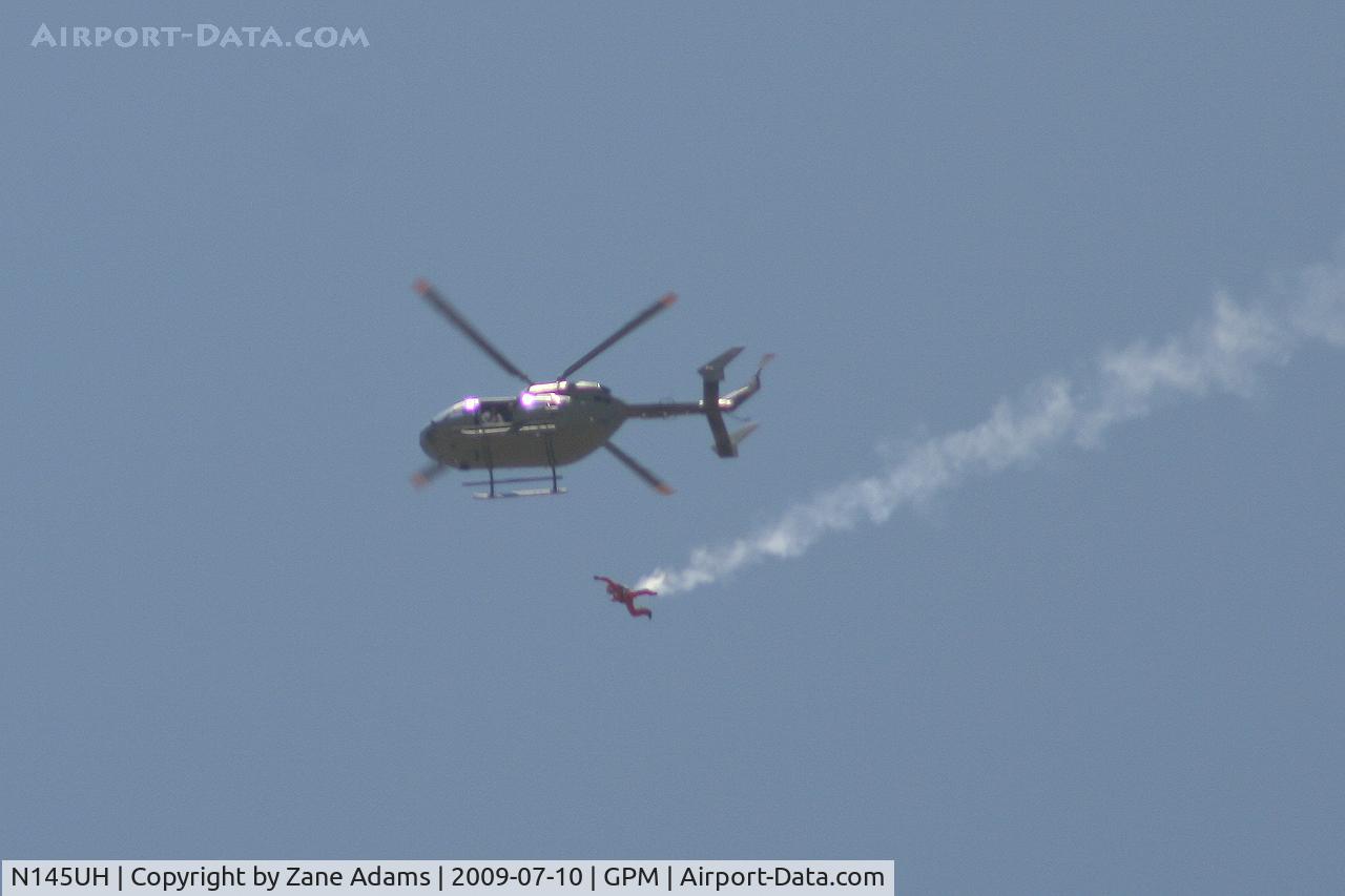 N145UH, 2004 Eurocopter-Kawasaki EC-145 (BK-117C-2) C/N 9053, At American Eurocopter 40th Anniversary party - Grand Prairie, Texas