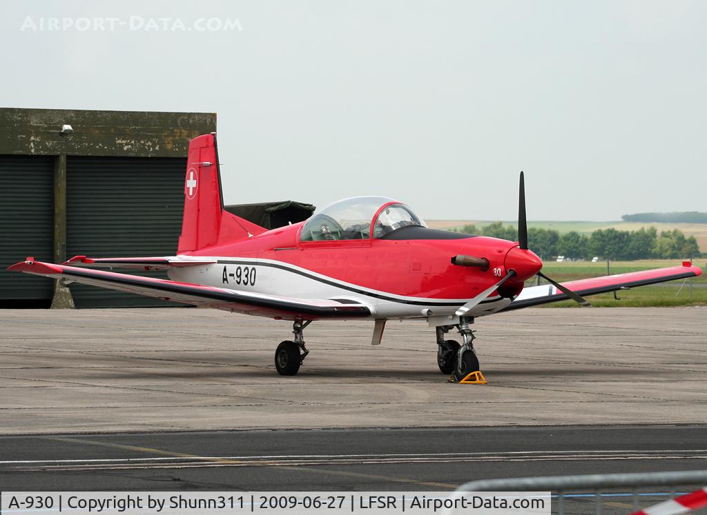 A-930, 1983 Pilatus PC-7 Turbo Trainer C/N 338, Used as a demo during lst LFSR Airshow...