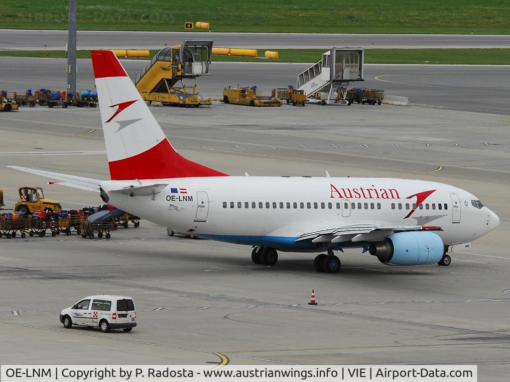 OE-LNM, 2000 Boeing 737-6Z9 C/N 30138, Former Lauda Air Boeing now in OS-Colors