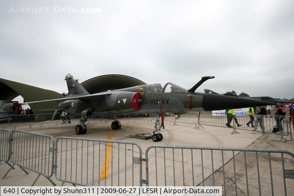 640, Dassault Mirage F.1CR C/N 640, Displayed during last LFSR Airshow...