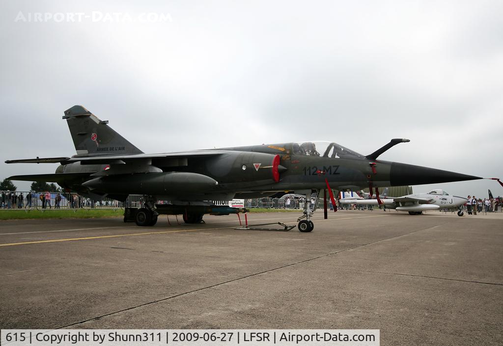 615, Dassault Mirage F.1CR C/N 615, Displayed during last LFSR Airshow...