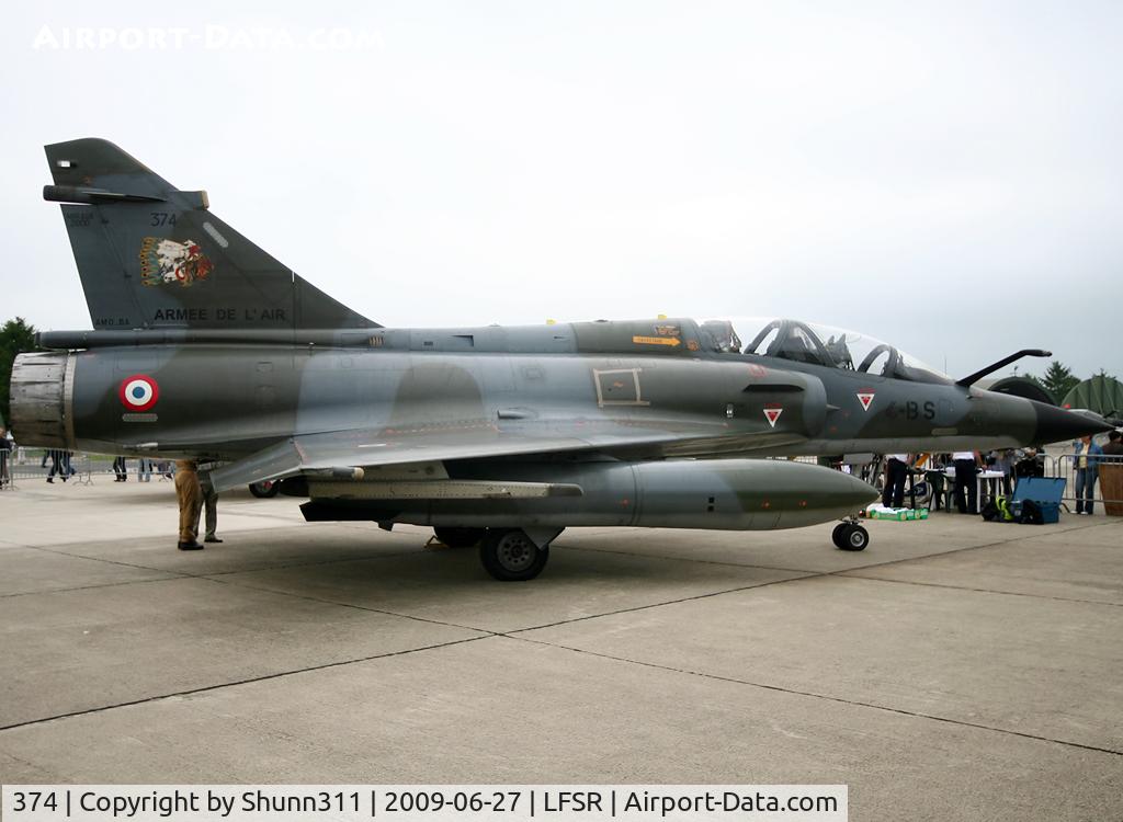 374, Dassault Mirage 2000N C/N 5502, Displayed during last LFSR Airshow...