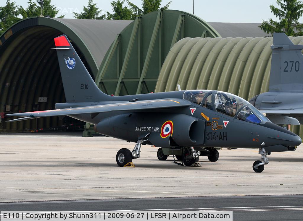 E110, Dassault-Dornier Alpha Jet E C/N E110, Used as a demo during lst LFSR Airshow...