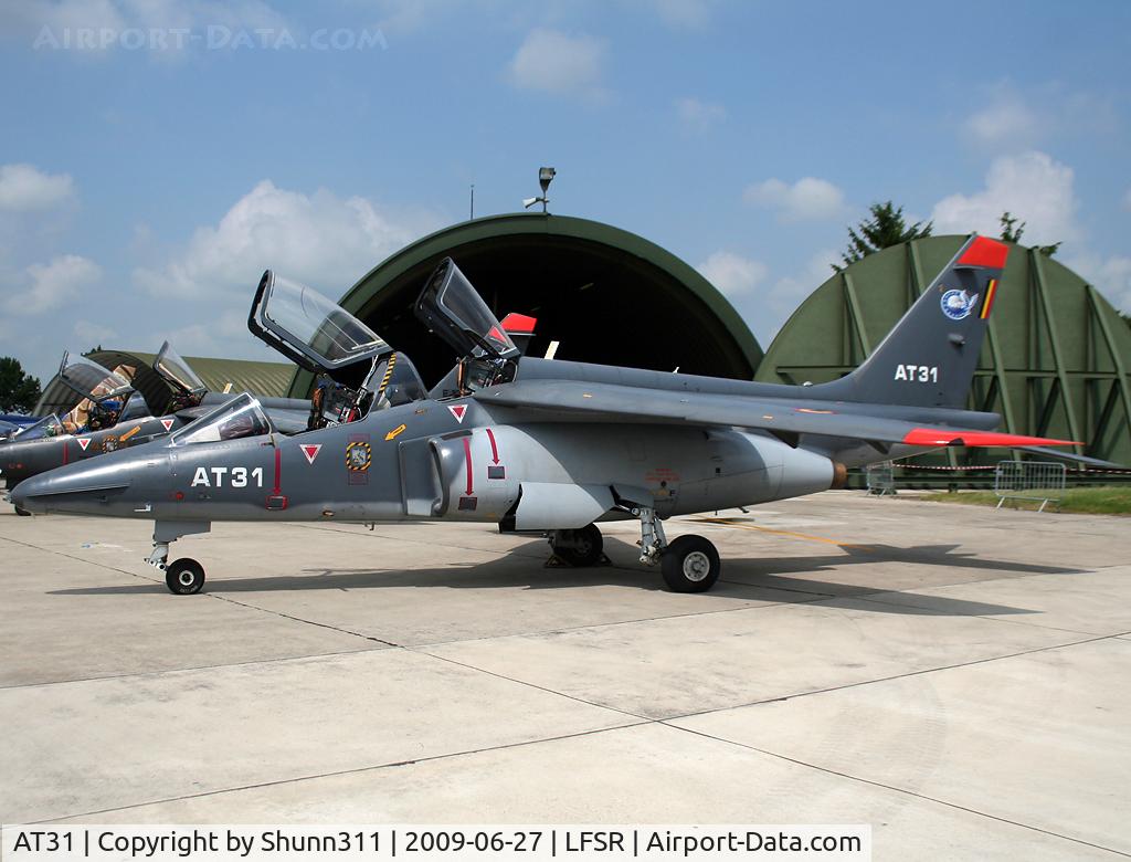 AT31, Dassault-Dornier Alpha Jet 1B C/N B31/1142, Displayed during last LFSR Airshow...