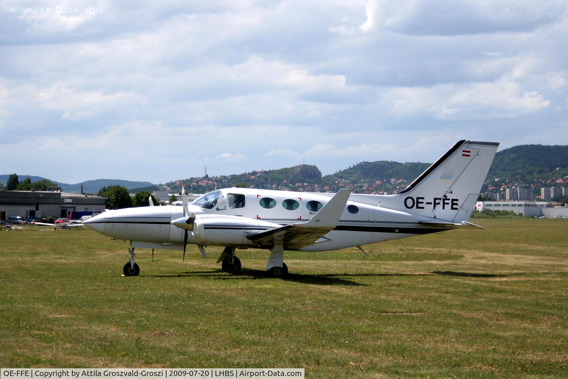OE-FFE, Cessna 421C Golden Eagle C/N 421C0120, Budaörs-Airport / Hungary - LHBS