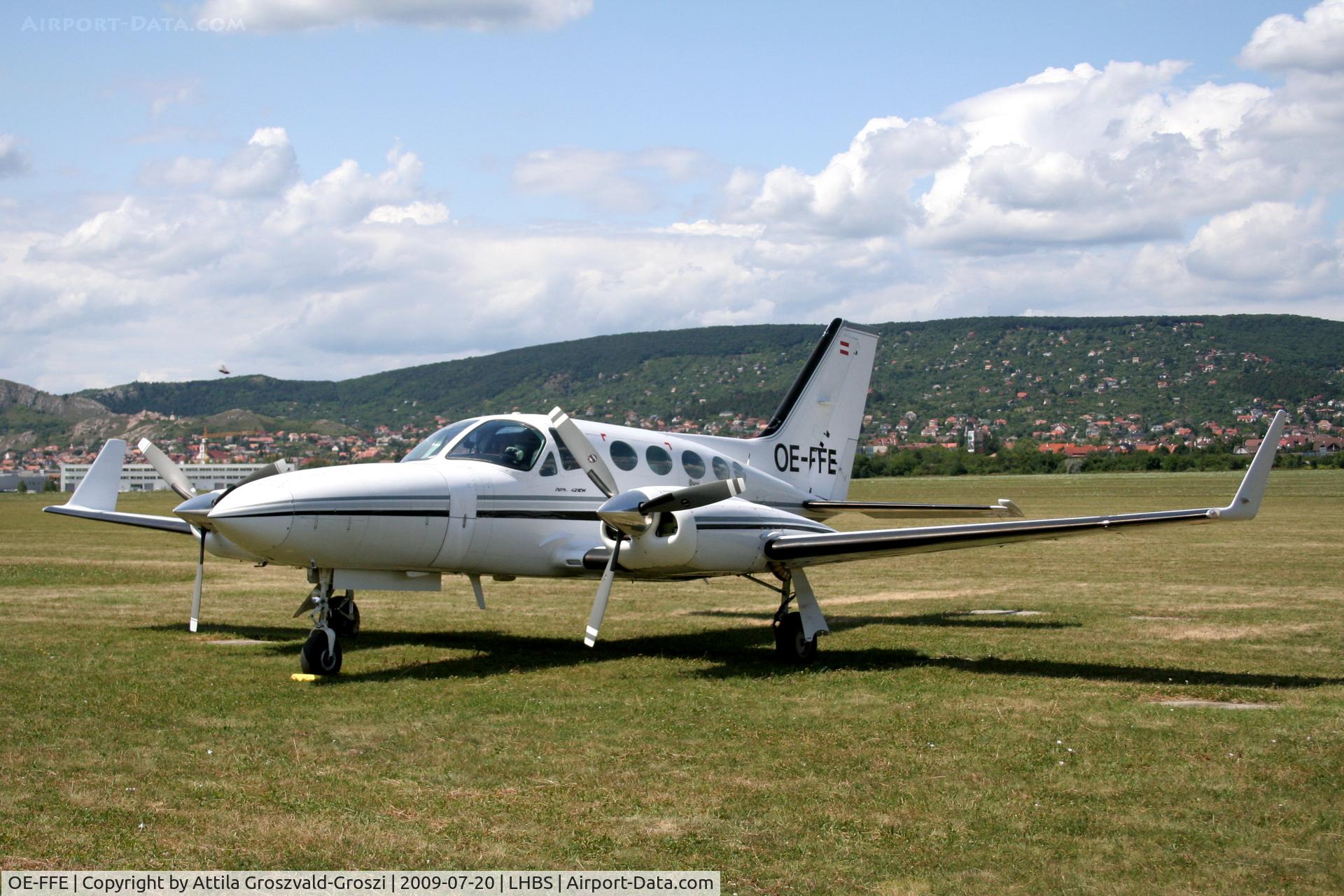 OE-FFE, Cessna 421C Golden Eagle C/N 421C0120, Budaörs-Airport / Hungary - LHBS