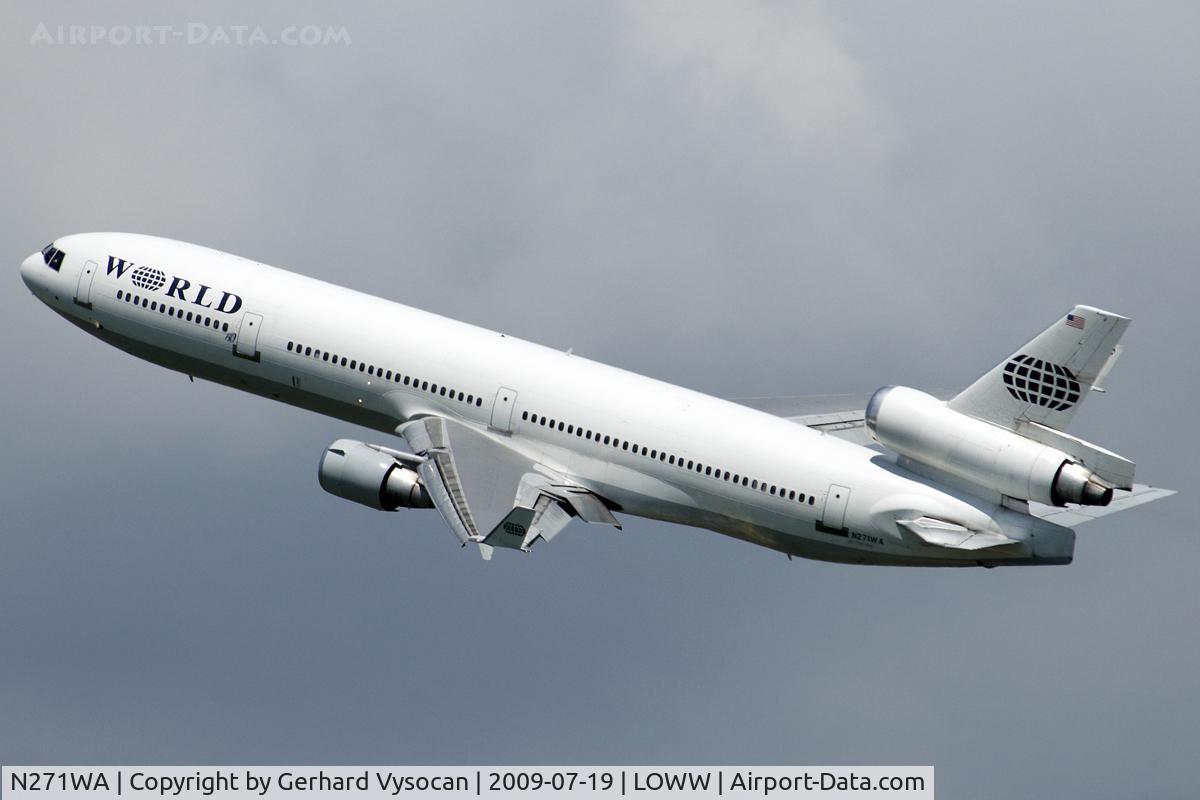 N271WA, 1992 McDonnell Douglas MD-11 C/N 48518, World
