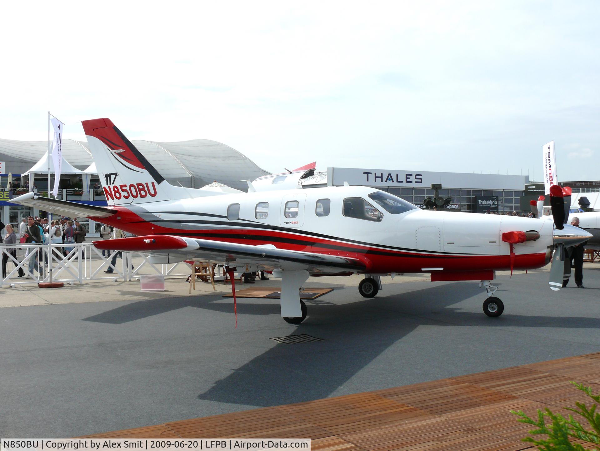 N850BU, Socata TBM 850 C/N 508, Socata TBM850 N850BU Transatlantic Deliveries Trust