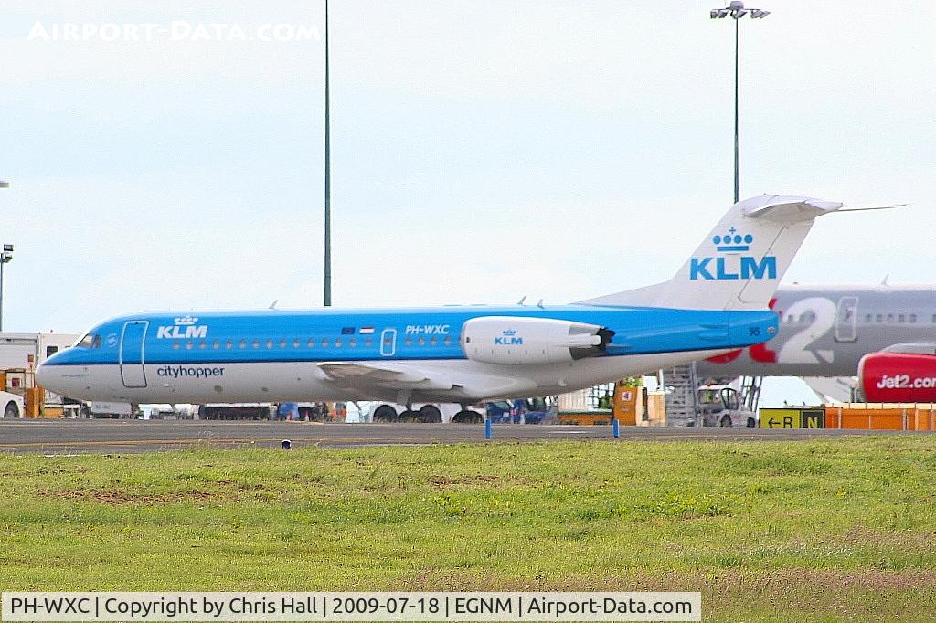 PH-WXC, 1996 Fokker 70 (F-28-0070) C/N 11574, KLM Cityhopper