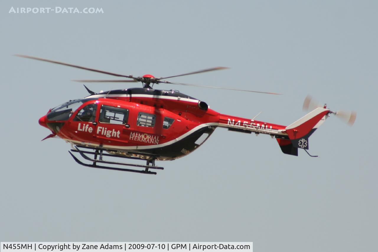 N455MH, 2008 Eurocopter-Kawasaki EC-145 (BK-117C-2) C/N 9161, At American Eurocopter 40th Anniversary party - Grand Prairie, Texas