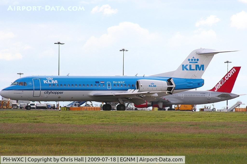 PH-WXC, 1996 Fokker 70 (F-28-0070) C/N 11574, KLM Cityhopper