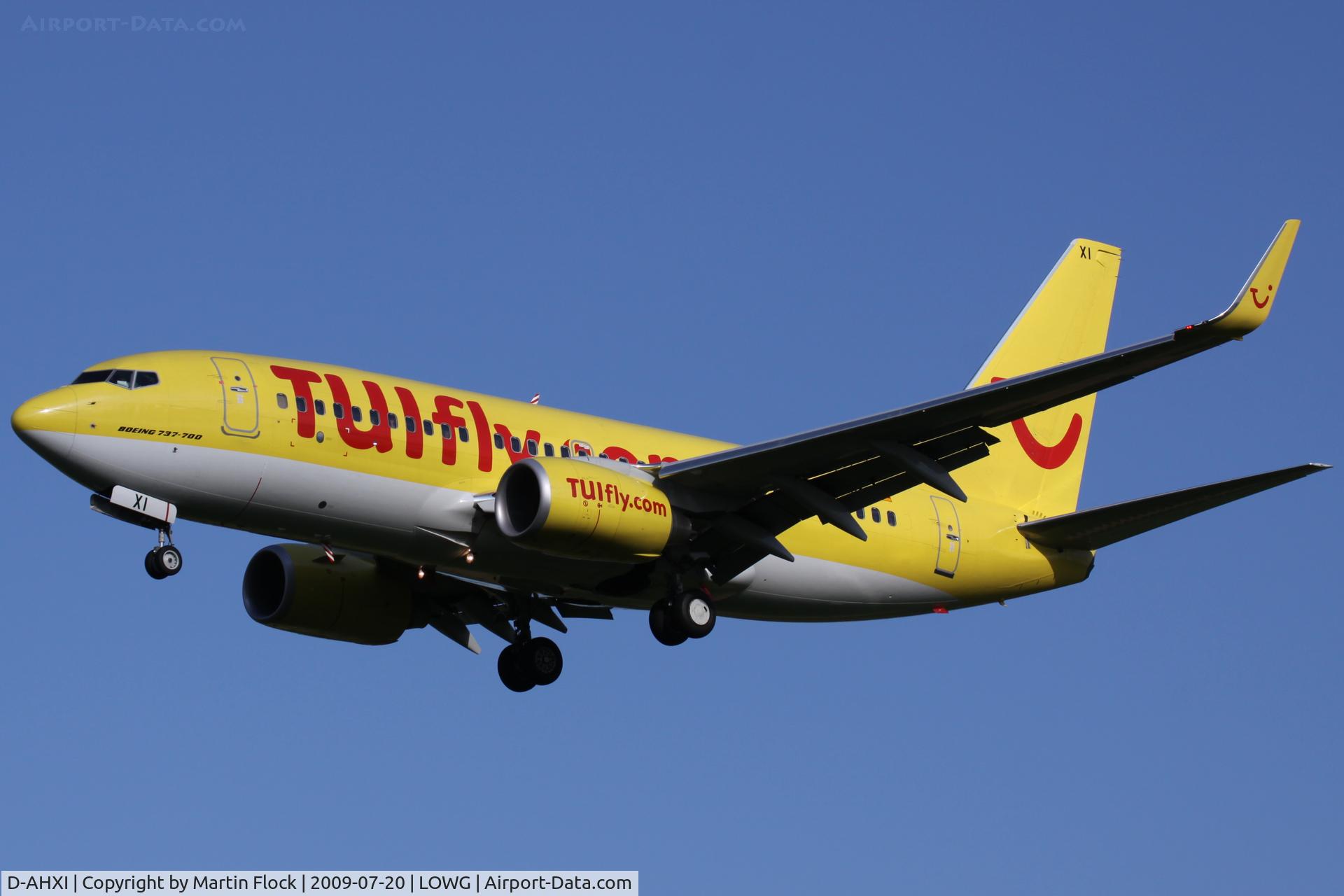 D-AHXI, 2008 Boeing 737-7K5 C/N 35141, .
