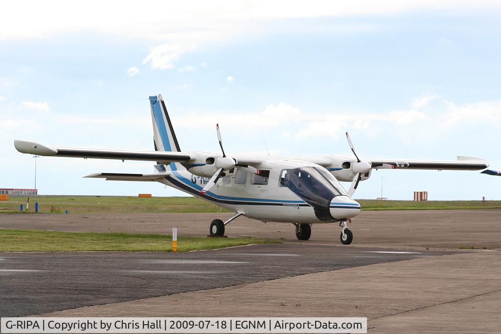 G-RIPA, 2003 Partenavia P-68 Observer C/N 423-23-OB2, APEM LTD, Previous ID: I-SORV