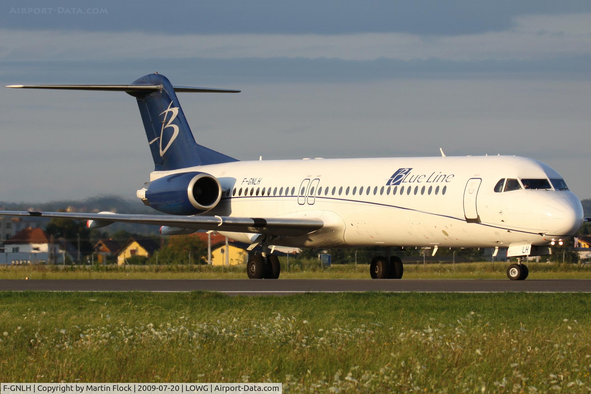 F-GNLH, 1991 Fokker 100 (F-28-0100) C/N 11311, .