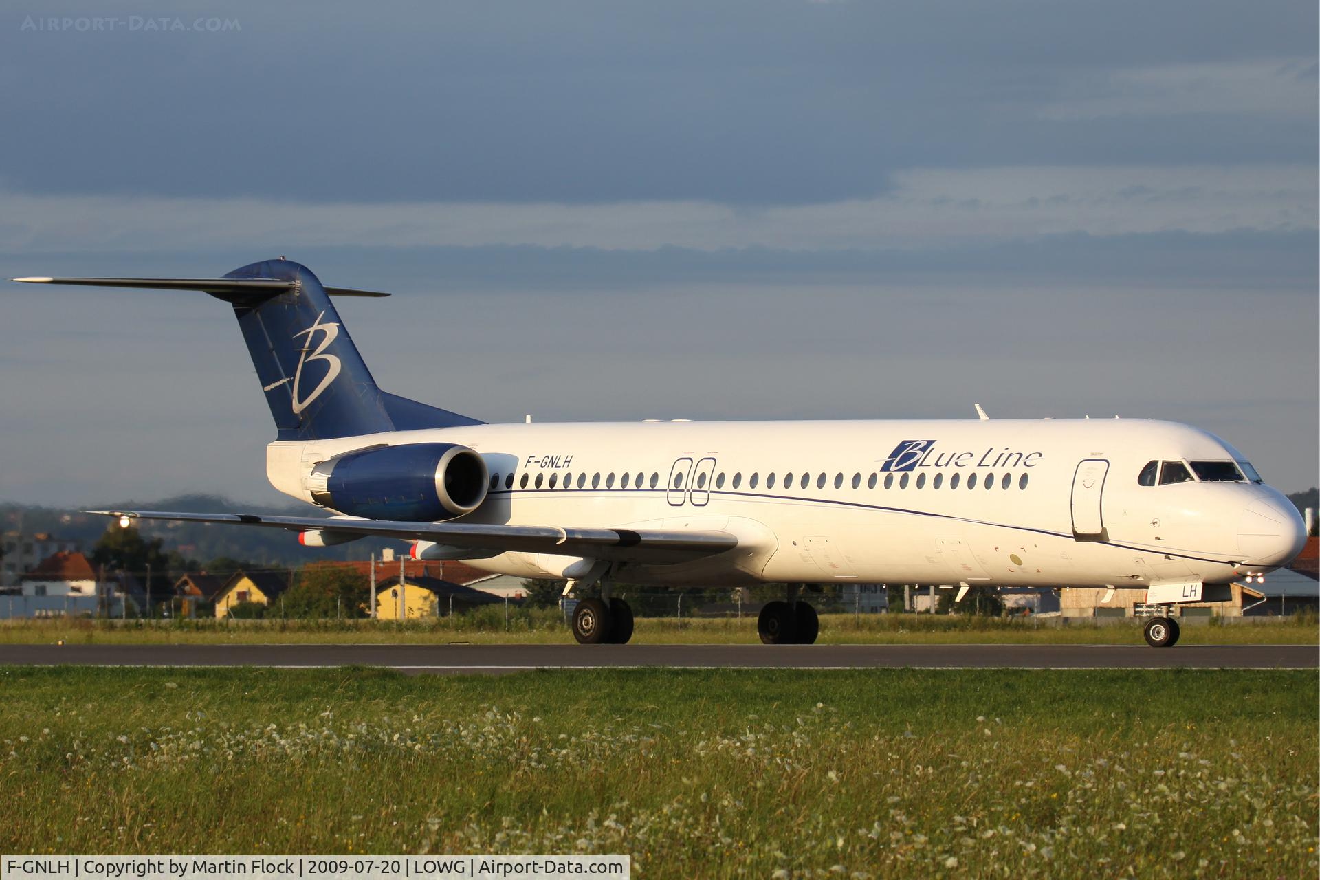 F-GNLH, 1991 Fokker 100 (F-28-0100) C/N 11311, .