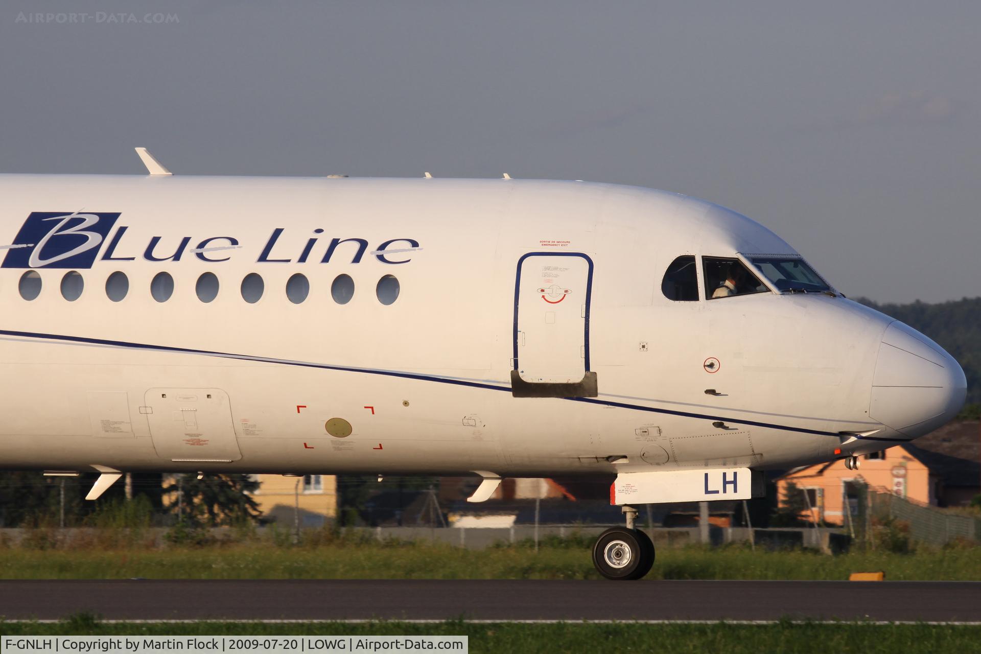 F-GNLH, 1991 Fokker 100 (F-28-0100) C/N 11311, .