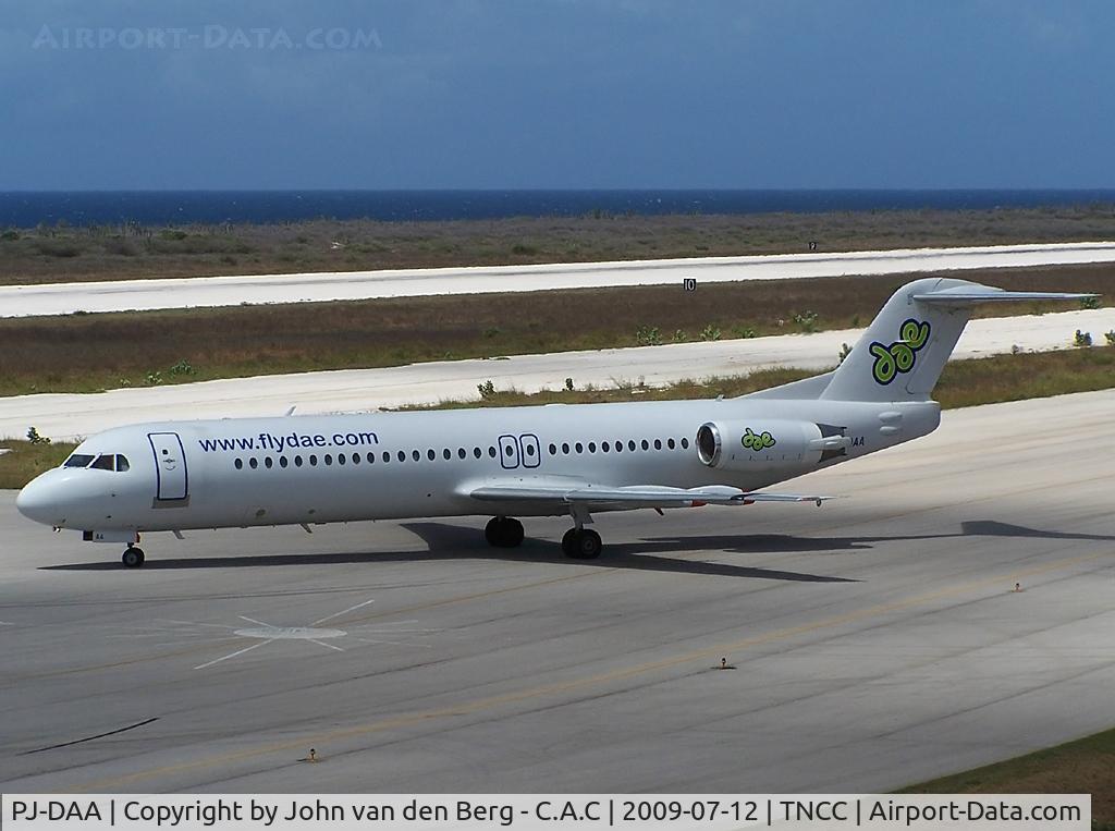 PJ-DAA, 1990 Fokker 100 (F-28-0100) C/N 11310, Dutch Antilles Express @ CUR