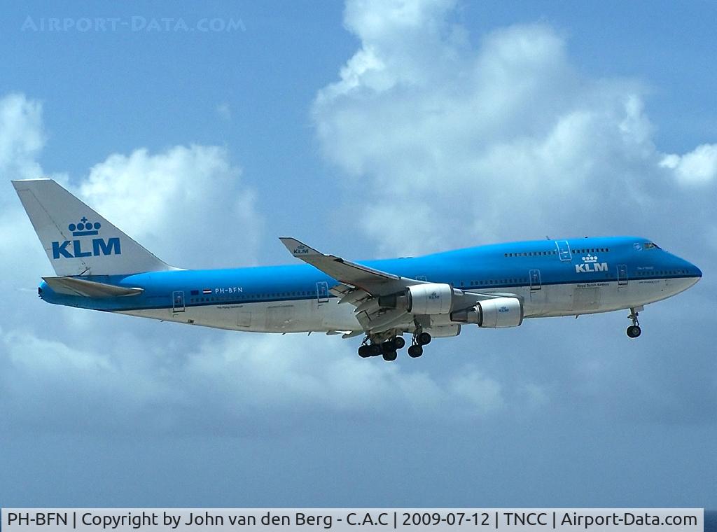 PH-BFN, 1993 Boeing 747-406BC C/N 26372, KLM Boeing 747-406 (26372/969) @ CUR