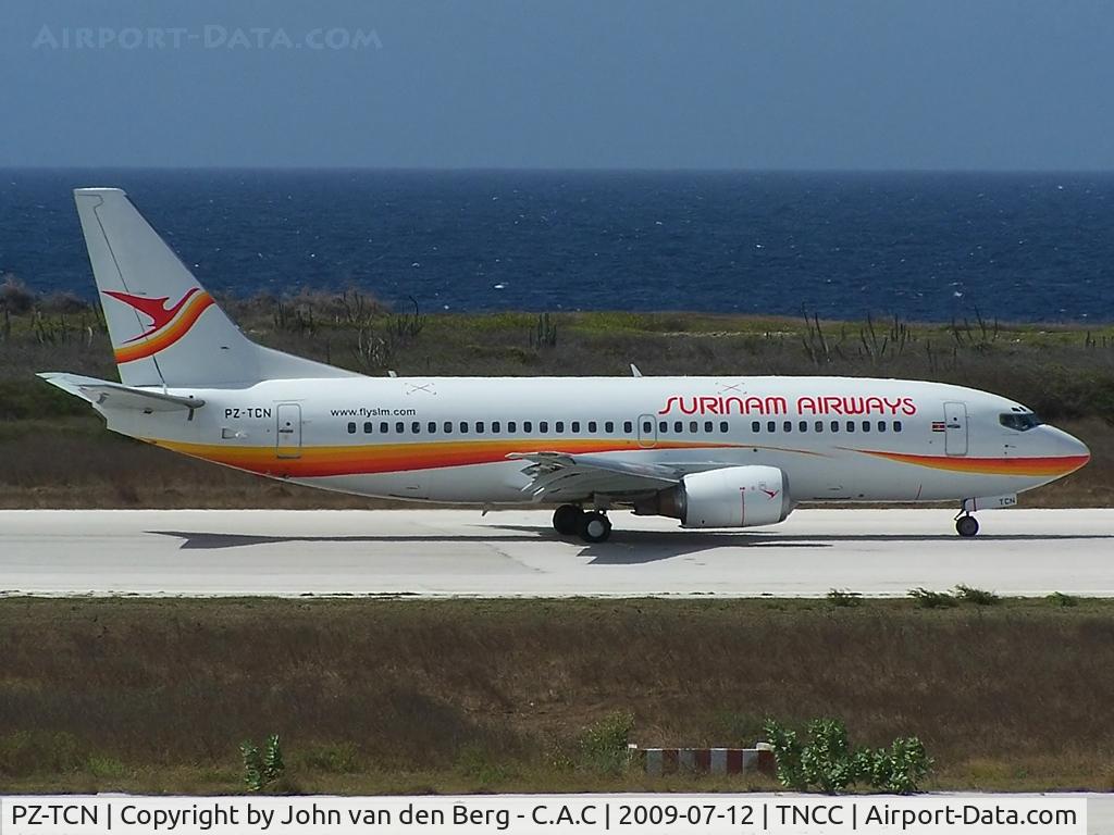 PZ-TCN, 1997 Boeing 737-36N C/N 28668, Surinam Airways Boeing 737-36N (28668/2890) @ CUR