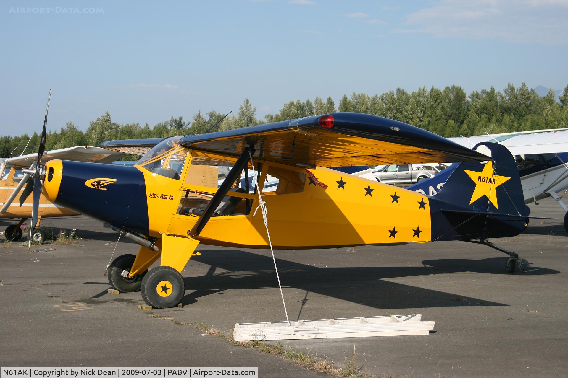 N61AK, Barrows Bearhawk C/N 460, PABV