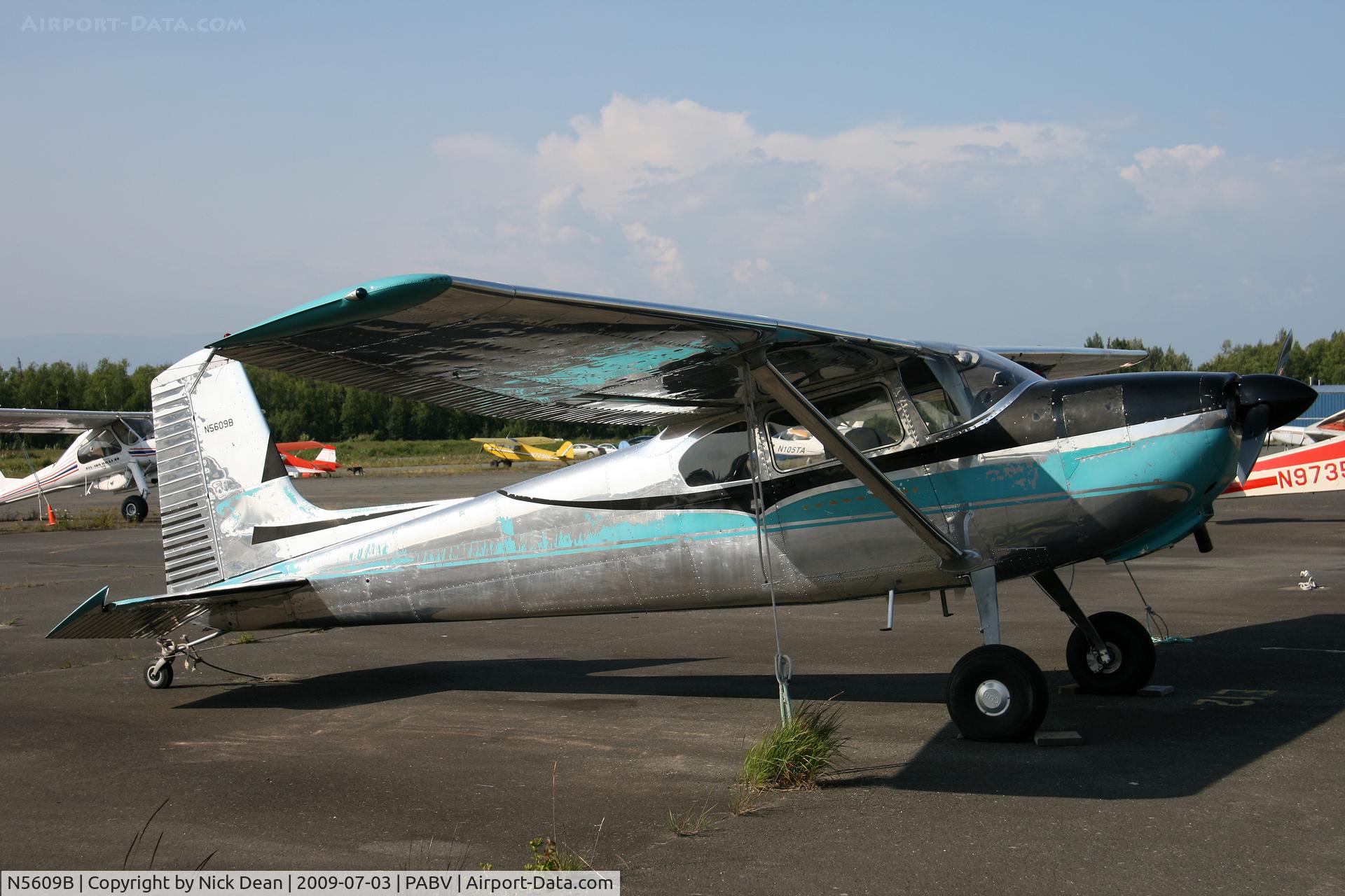 N5609B, 1956 Cessna 182 Skylane C/N 33609, PABV