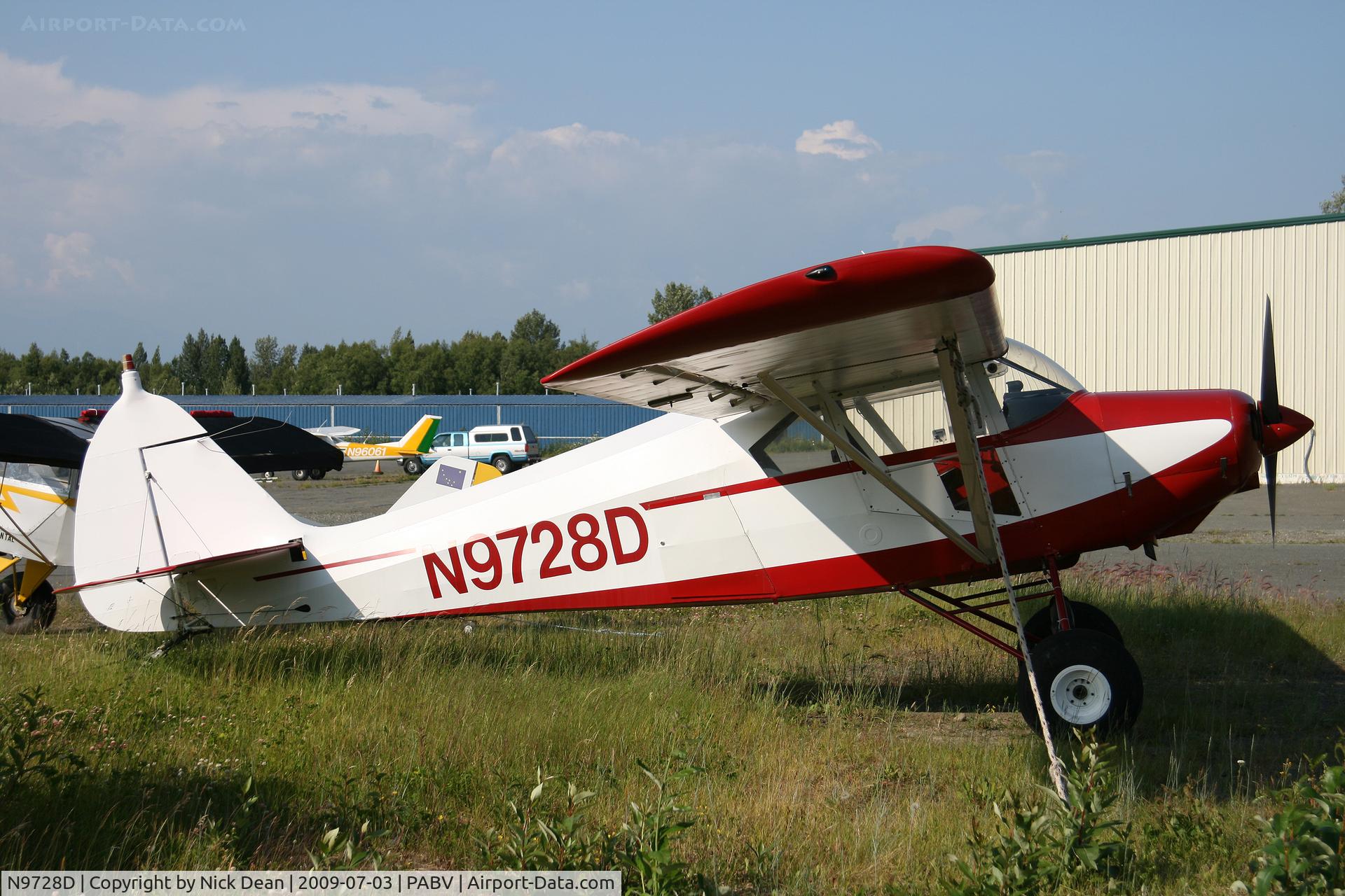 N9728D, 1959 Piper PA-22-160 Tri Pacer C/N 22-6640, PABV
