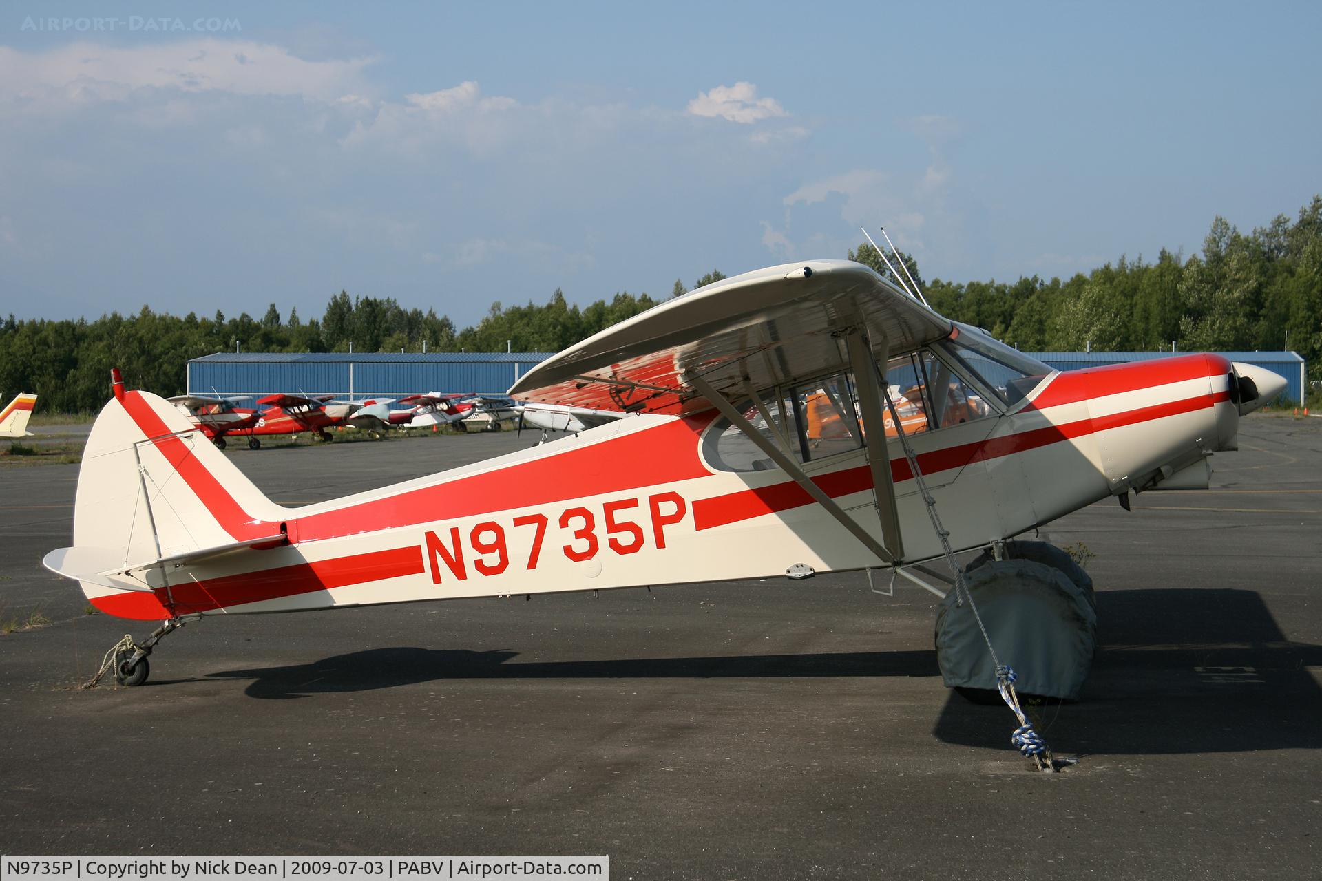 N9735P, 1975 Piper PA-18-150 Super Cub C/N 18-7609009, PABV