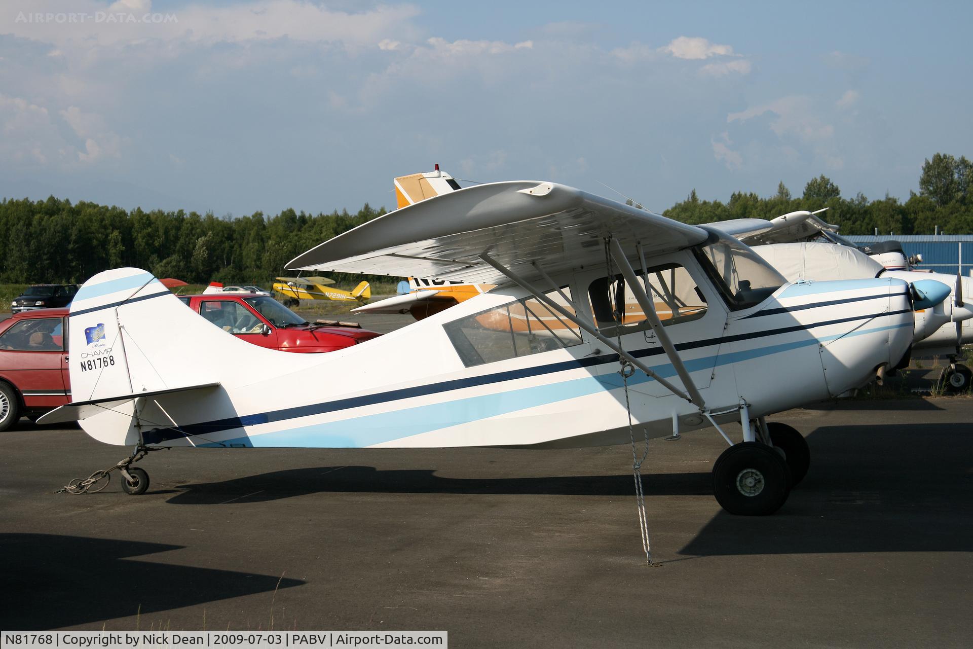N81768, 1945 Aeronca 7CCM C/N 7AC-391, PABV