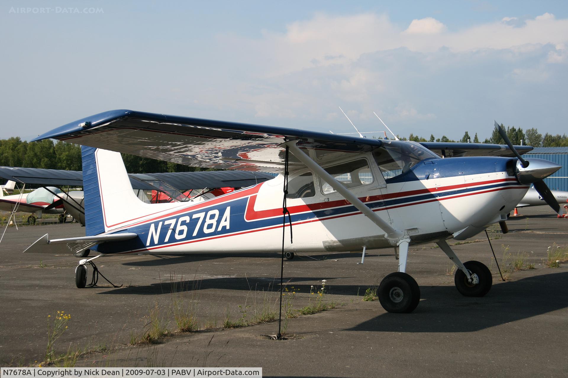 N7678A, 1956 Cessna 180 C/N 32575, PABV