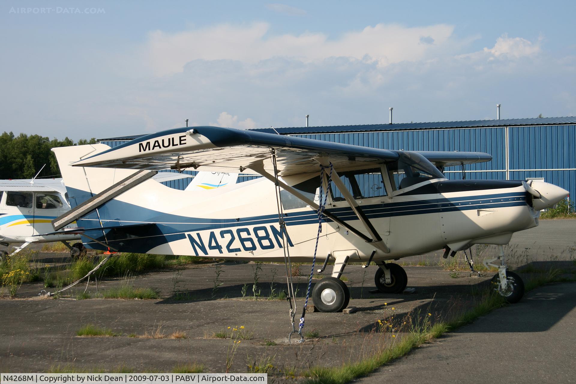 N4268M, 2000 Maule MXT-7-180A Star Rocket C/N 21069C, PABV