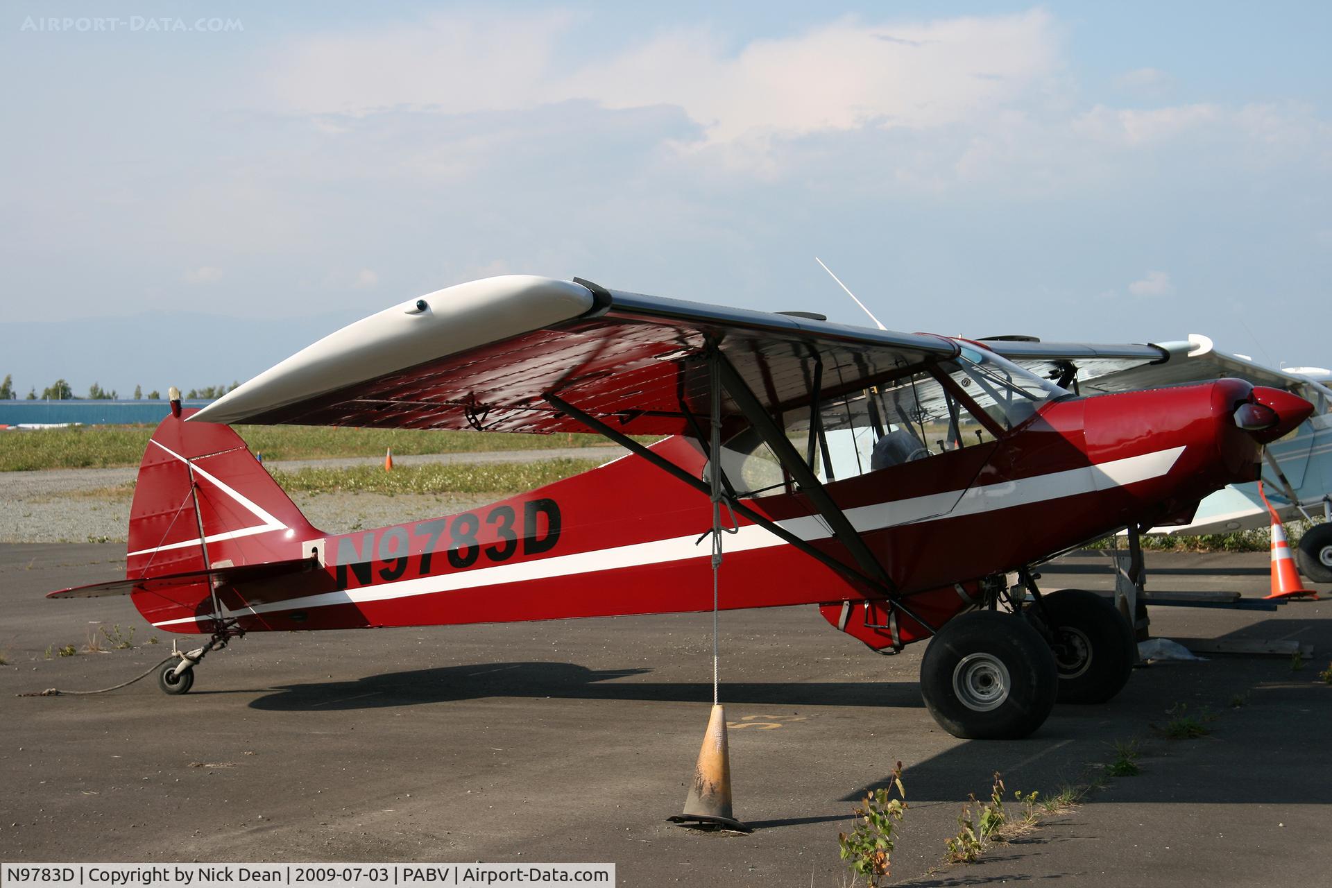 N9783D, 1959 Piper PA-18A 150 Super Cub C/N 18-6853, PABV