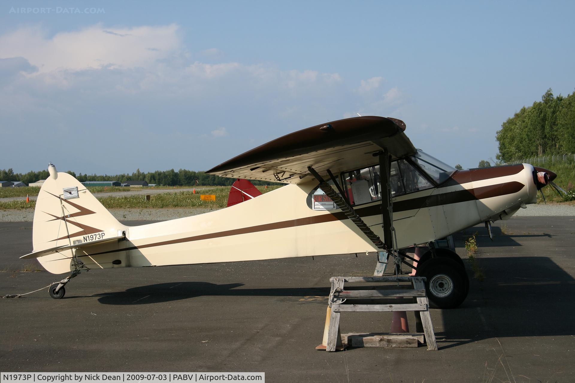 N1973P, 1955 Piper PA-18A-150 Super Cub C/N 18-4207, PABV
