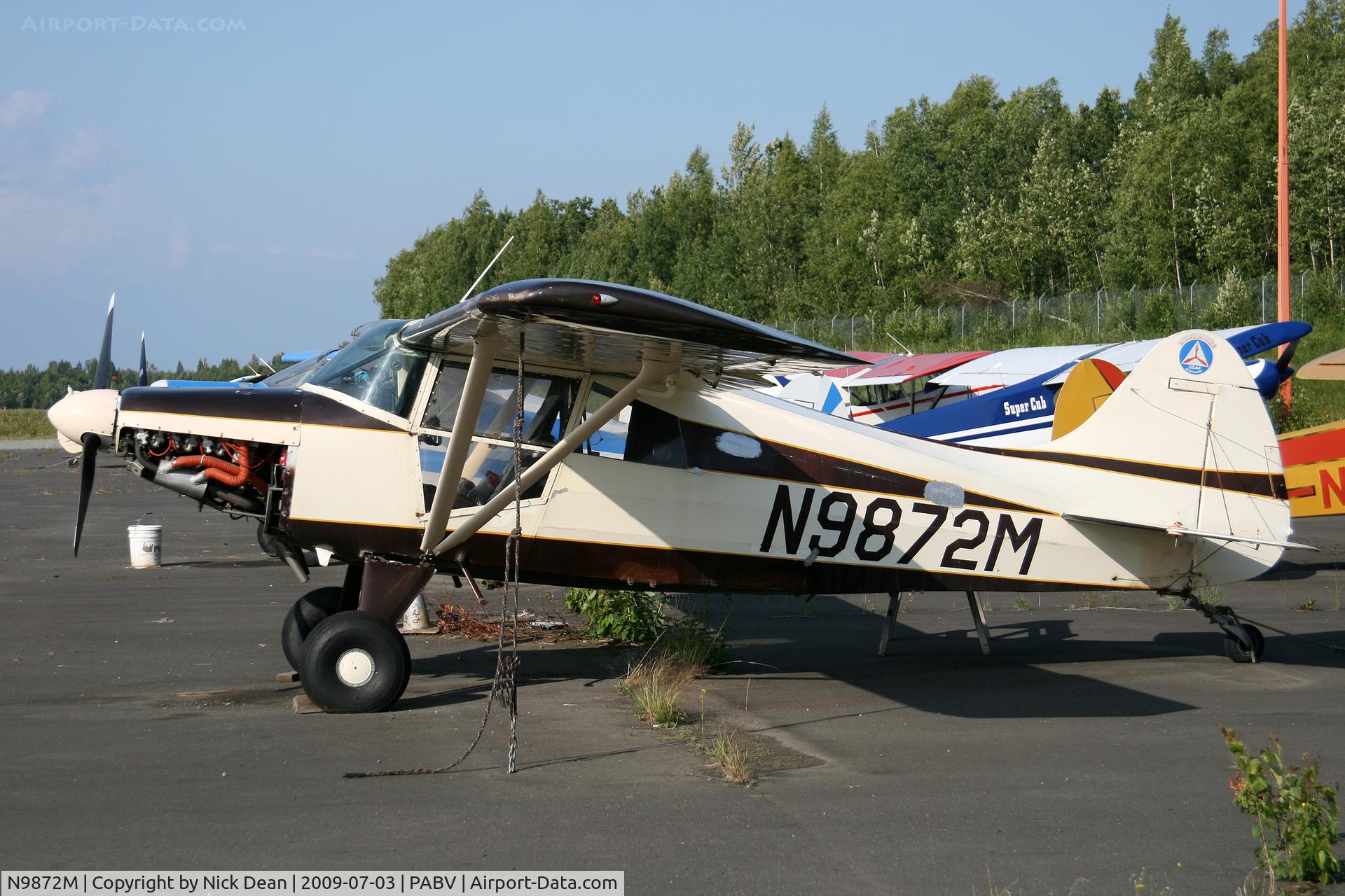 N9872M, 1967 Maule M-4-210C Rocket C/N 1054C, PABV