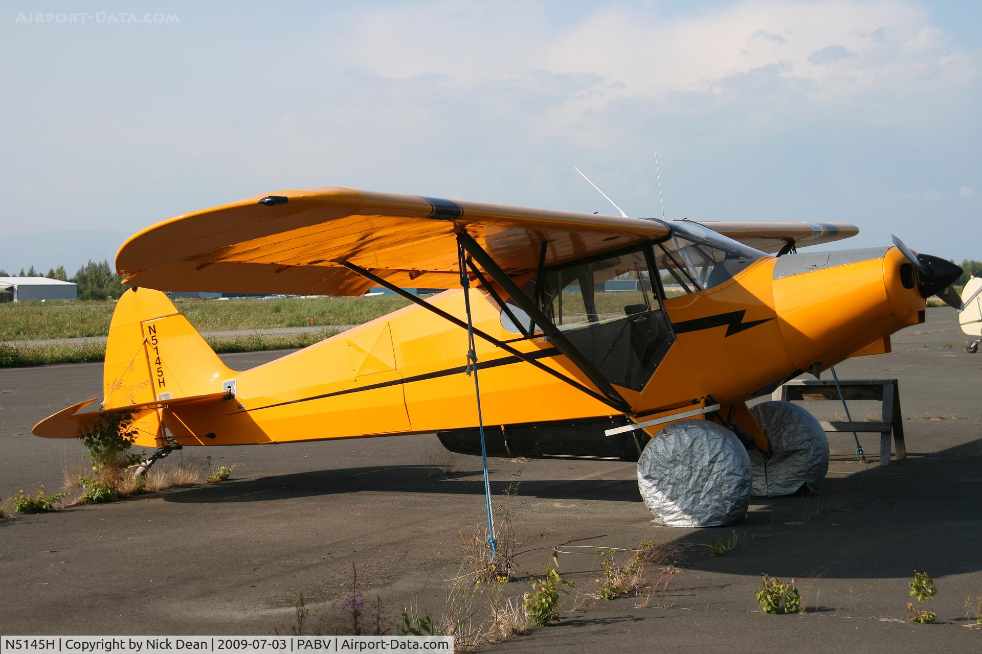 N5145H, 1948 Piper PA-14 Family Cruiser C/N 14-155, PABV
