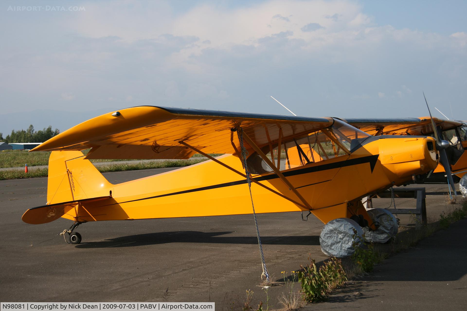N98081, 1946 Piper J-3C Cub C/N 18236, PABV