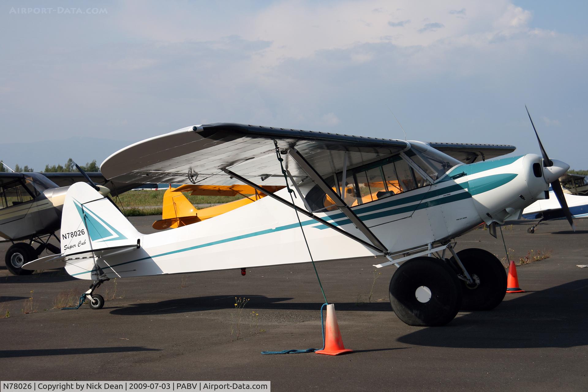 N78026, 1957 Piper PA-18A 150 Super Cub C/N 18-6191, PABV
