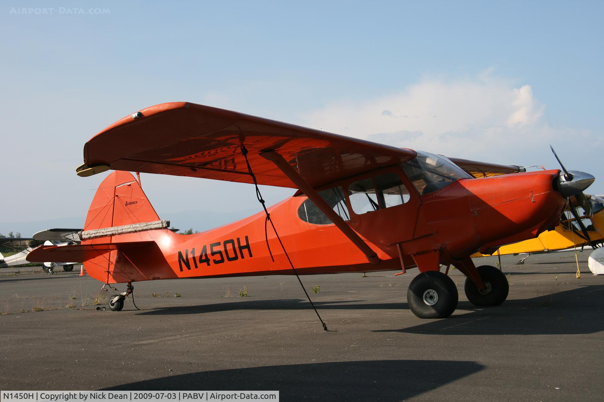 N1450H, 1950 Aeronca 15AC Sedan C/N 15AC-519, PABV
