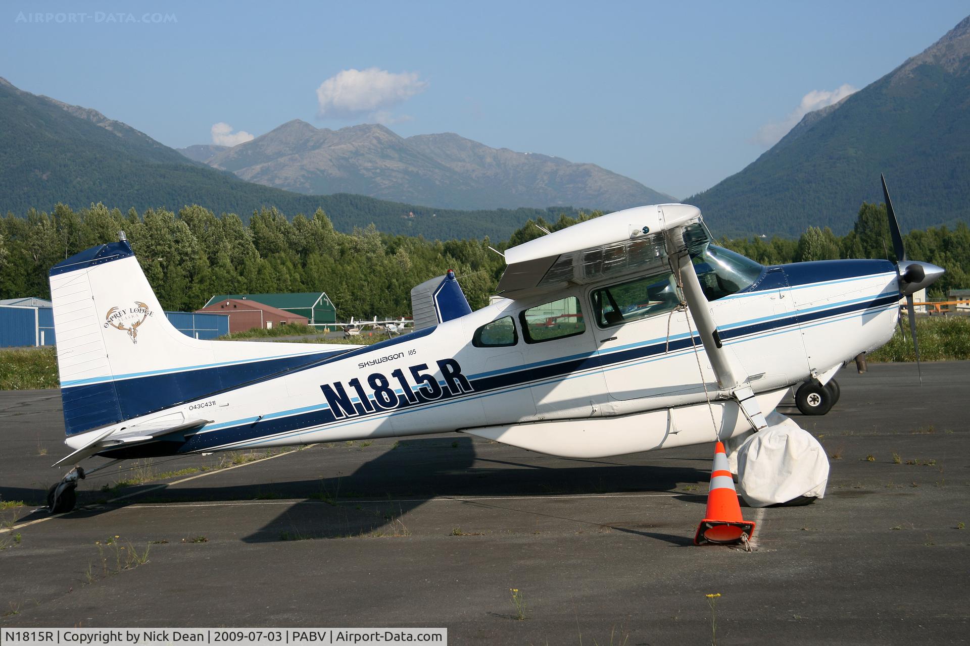 N1815R, 1974 Cessna A185F Skywagon 185 C/N 18502530, PABV