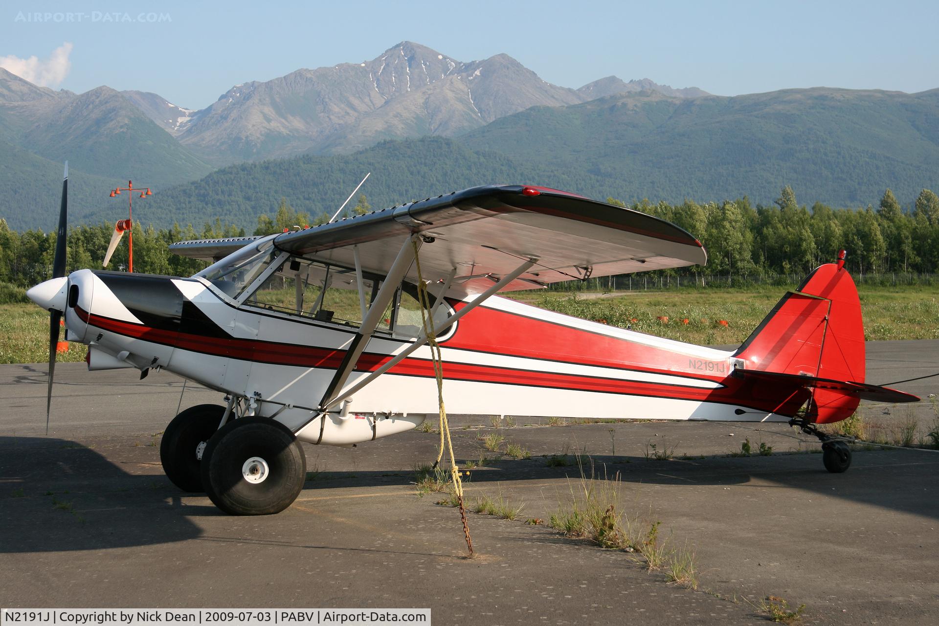 N2191J, 1960 Piper PA-18A-150 Super Cub C/N 18-7185, PABV