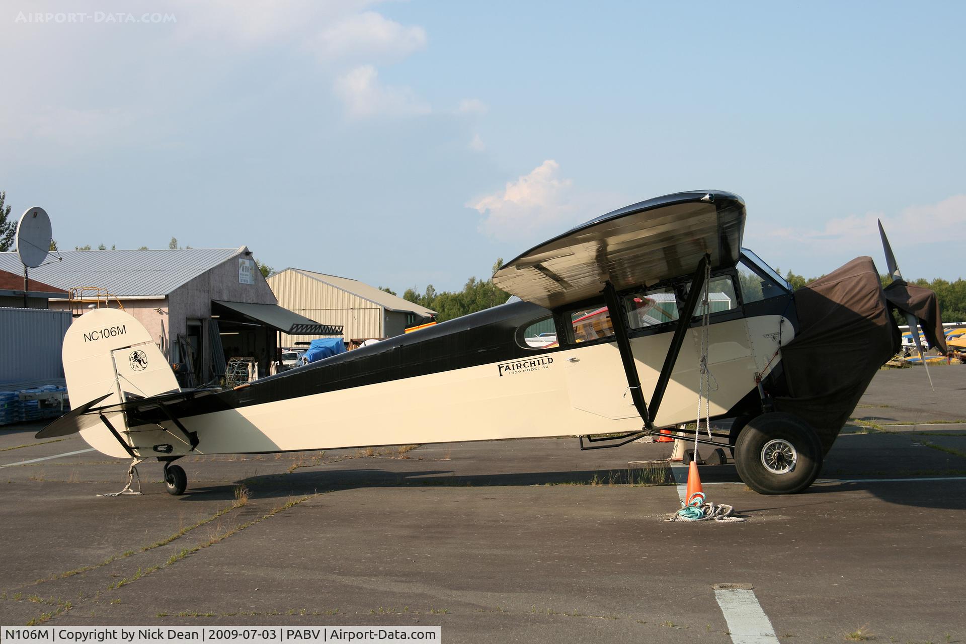 N106M, 1929 Fairchild 42 C/N 4, PABV