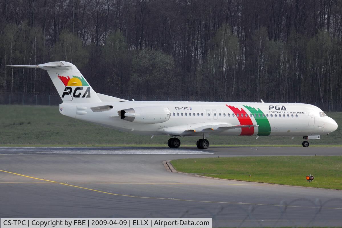 CS-TPC, 1990 Fokker 100 (F-28-0100) C/N 11287, Portugalia Fokker100