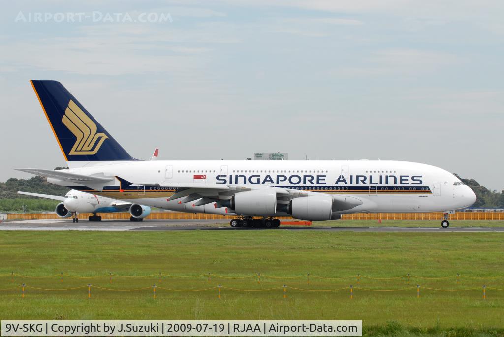 9V-SKG, 2008 Airbus A380-841 C/N 019, SQ A380