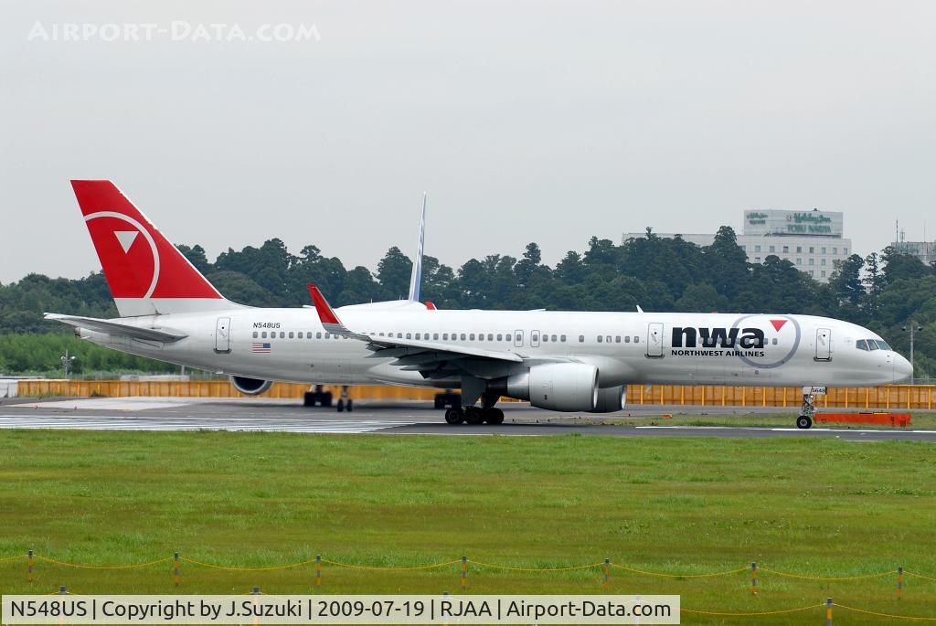 N548US, 1996 Boeing 757-251 C/N 26495, NW B757-200(Winglets)
