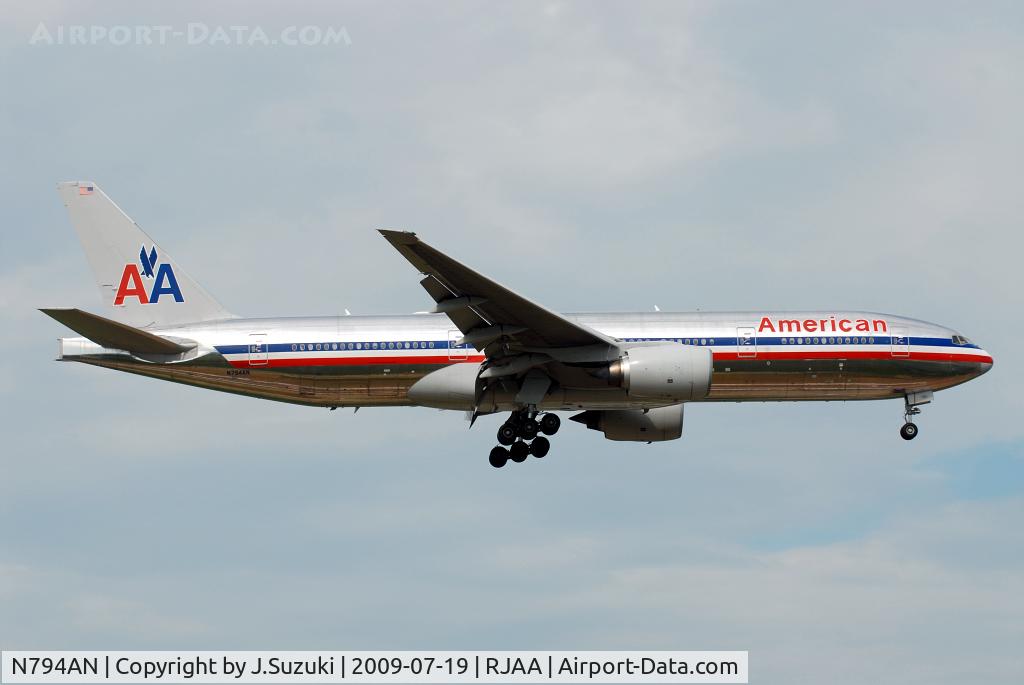 N794AN, 2000 Boeing 777-223 C/N 30256, AA B777-200ER