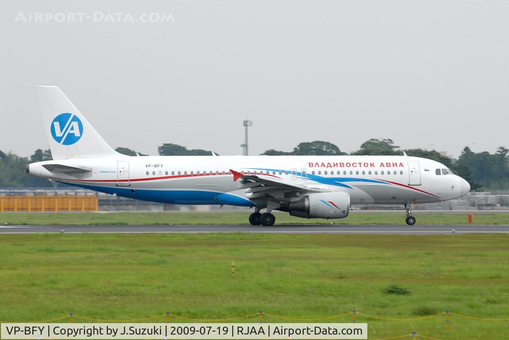 VP-BFY, 1997 Airbus A320-214 C/N 714, XF A320-200