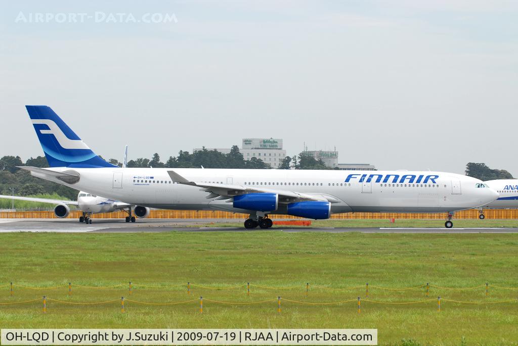 OH-LQD, 2008 Airbus A340-313X C/N 921, AY A340-300