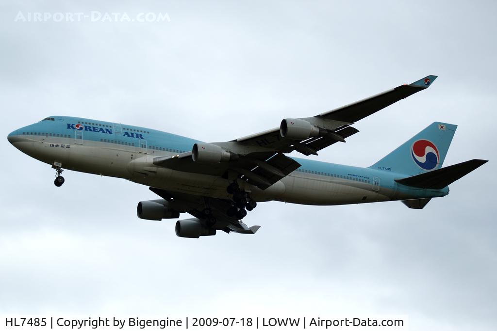 HL7485, 1992 Boeing 747-4B5 C/N 26395, Finally Aproach rwy34