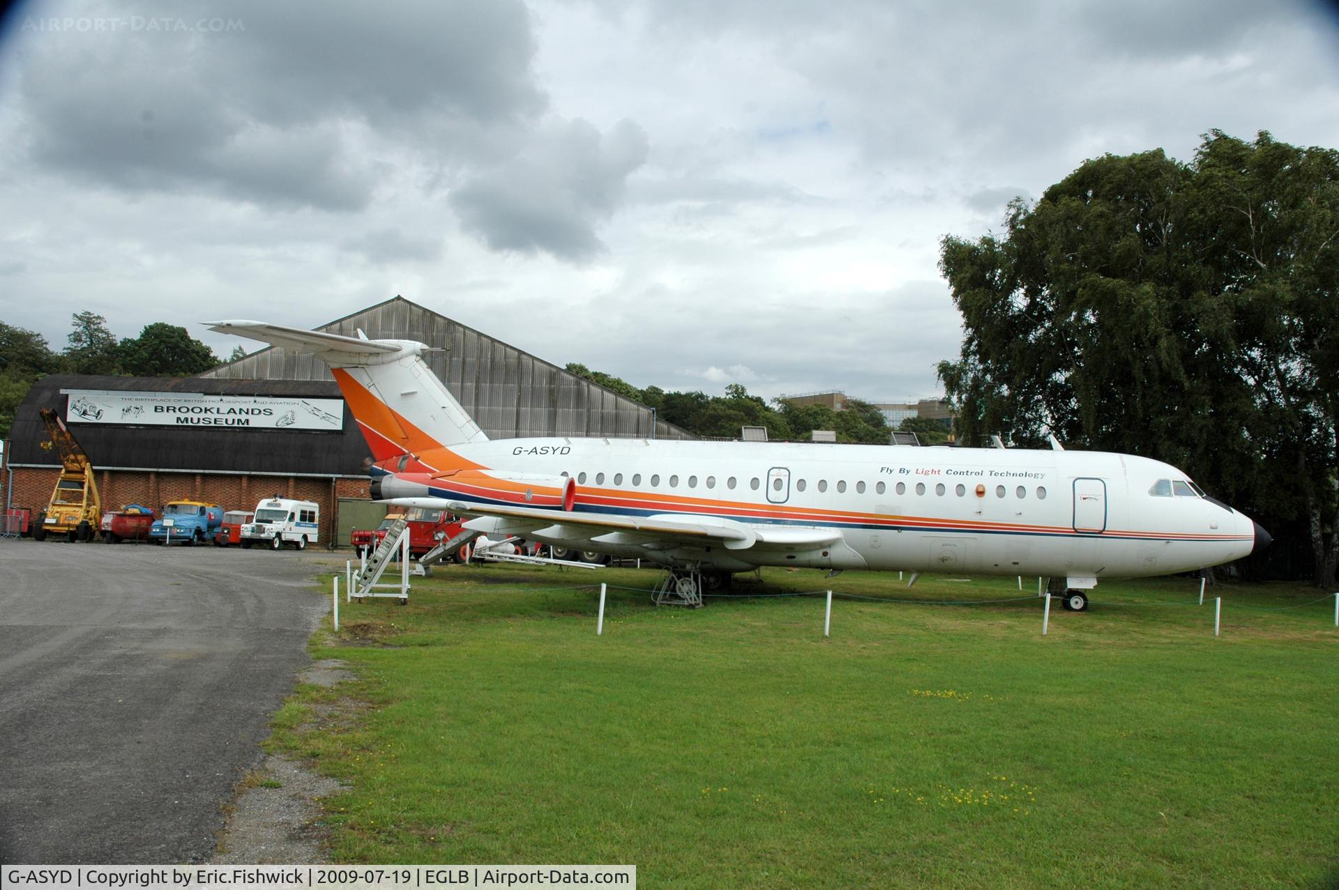 G-ASYD, 1965 BAC 111-475AM One-Eleven C/N BAC.053, G-ASYD at the Brooklands Museum