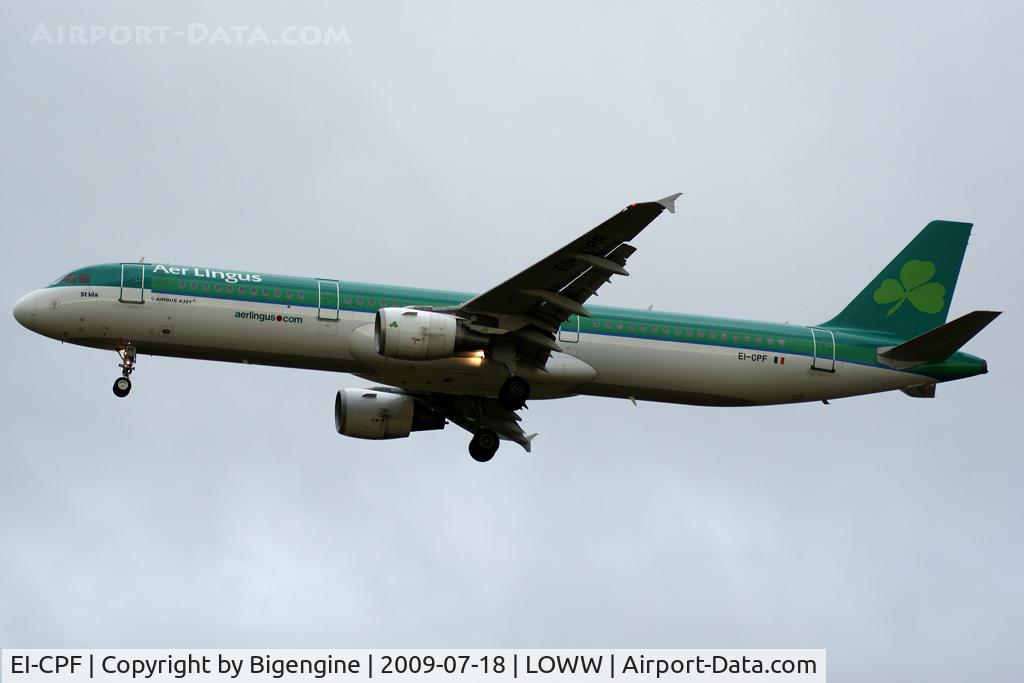 EI-CPF, 1999 Airbus A321-211 C/N 0991, Approaching rwy34