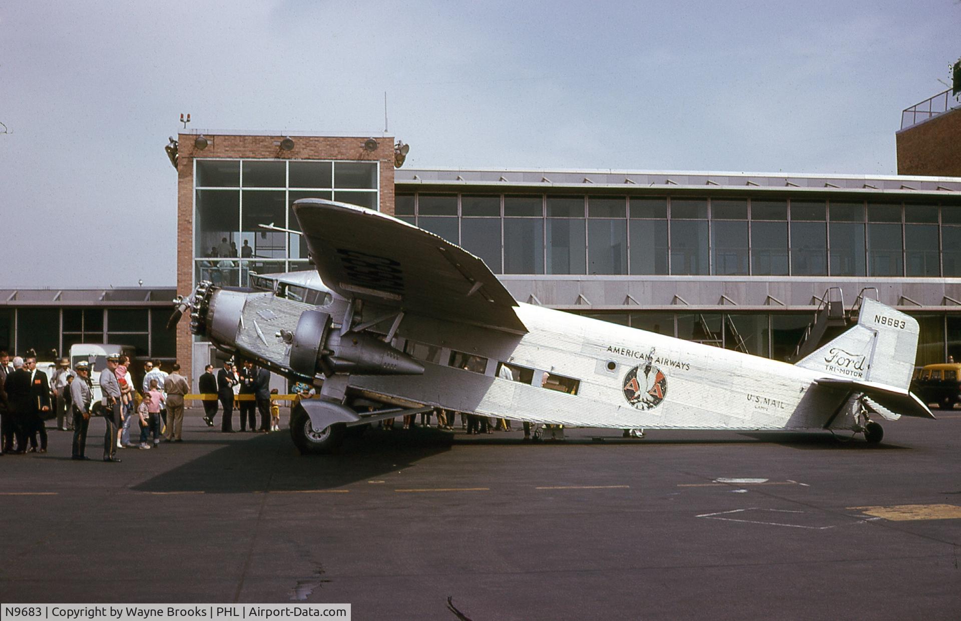 N9683, 1929 Ford 5-AT-B Tri-Motor C/N 39, Introduction of American Airlines 272 service in Philadelphia